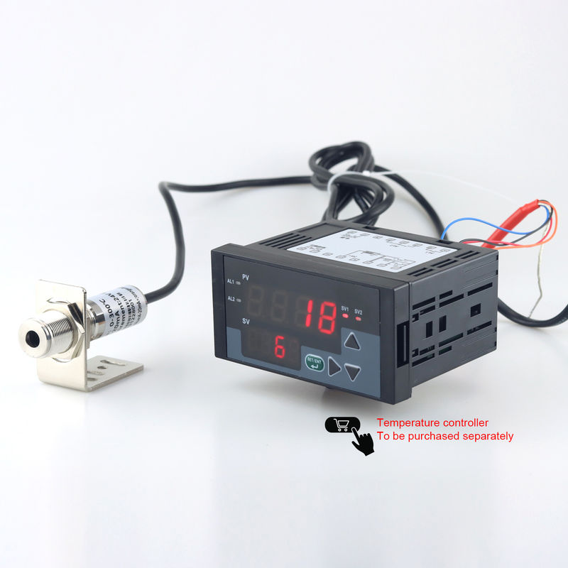 Kaemeasu 4 ~ 20mA Sensor de temperatura de acero inoxidable Transmisor de pirómetro infrarrojo de alta temperatura industrial