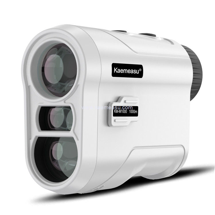Kaemeasu Golf Range Finder CR2 Modelo de batería Telescopio Puente de bandera Bloqueo Ángulo de medición de distancia M1000