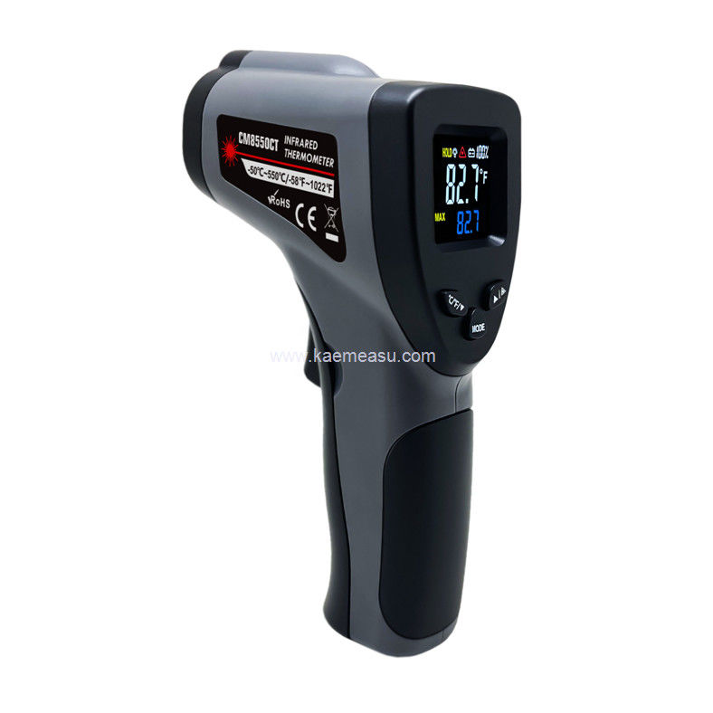Kaemeasu Display de color de 500ms Laser Termómetro de calor pistola para cocinar