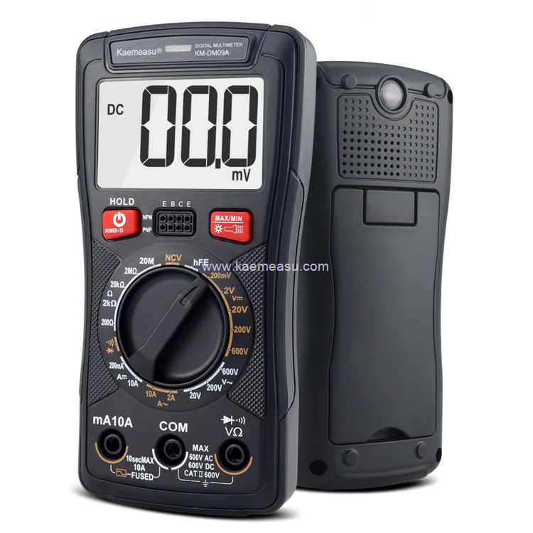 Kaemeasu 09A Multiméter digital Ture RMS Medición de voltaje de corriente 2000 Cuentas Clamp Meter