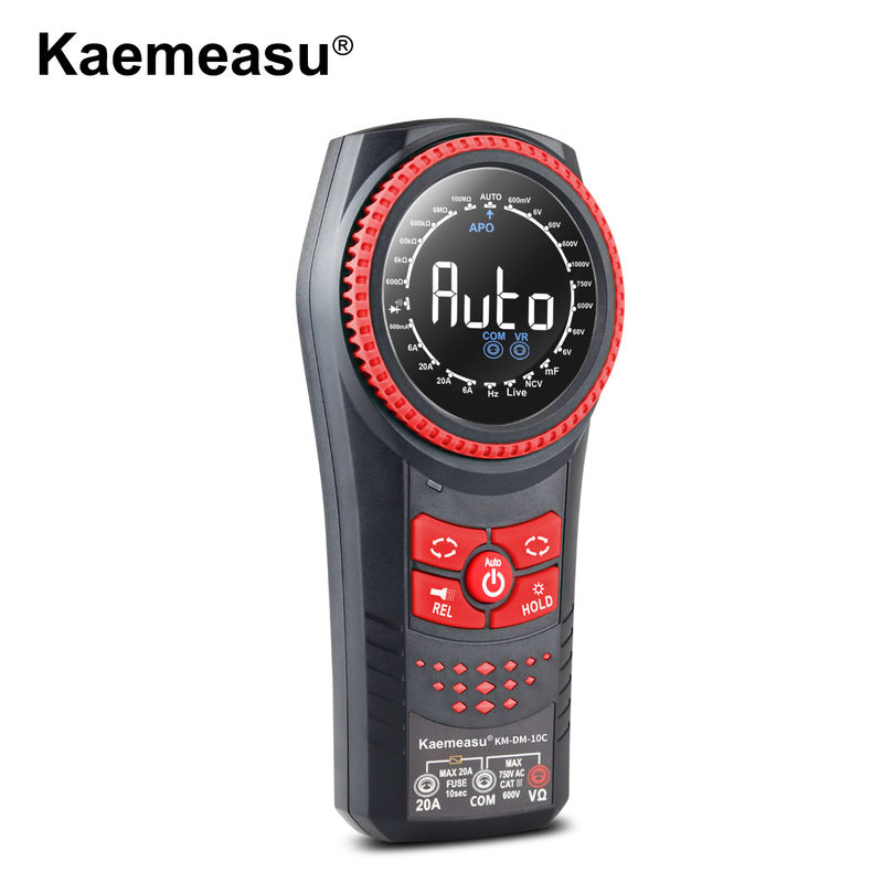 Kaemeasu 10C Auto Range Multimetro Smart Digita Voltage Meters NCV TRMS Prueba de diodos Tester de resistencia a la corriente