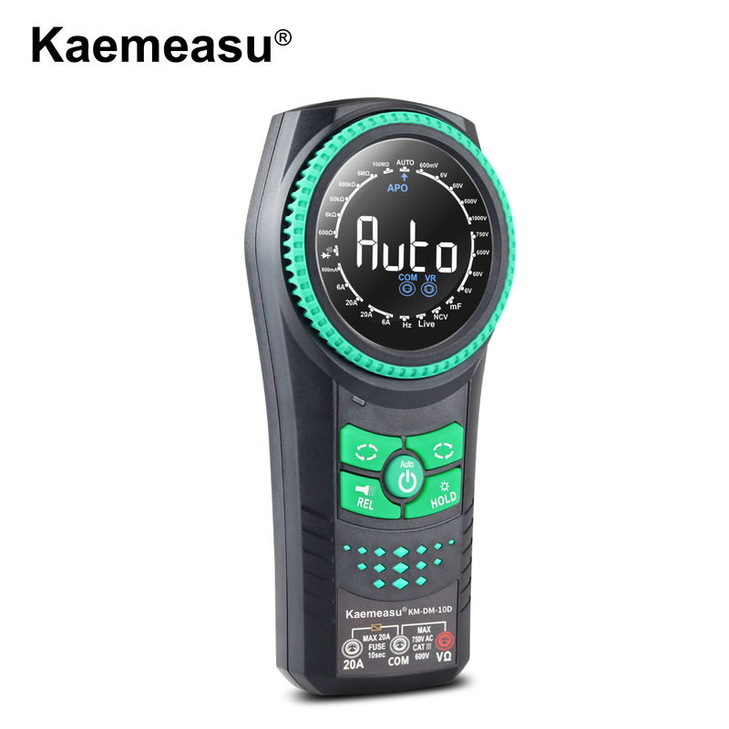 Kaemeasu 10D Smart Rotary Knob Multiméter Tensión Medidores Detector Multimetro Multimetro Inteligente Multimetro Multimetros digitales