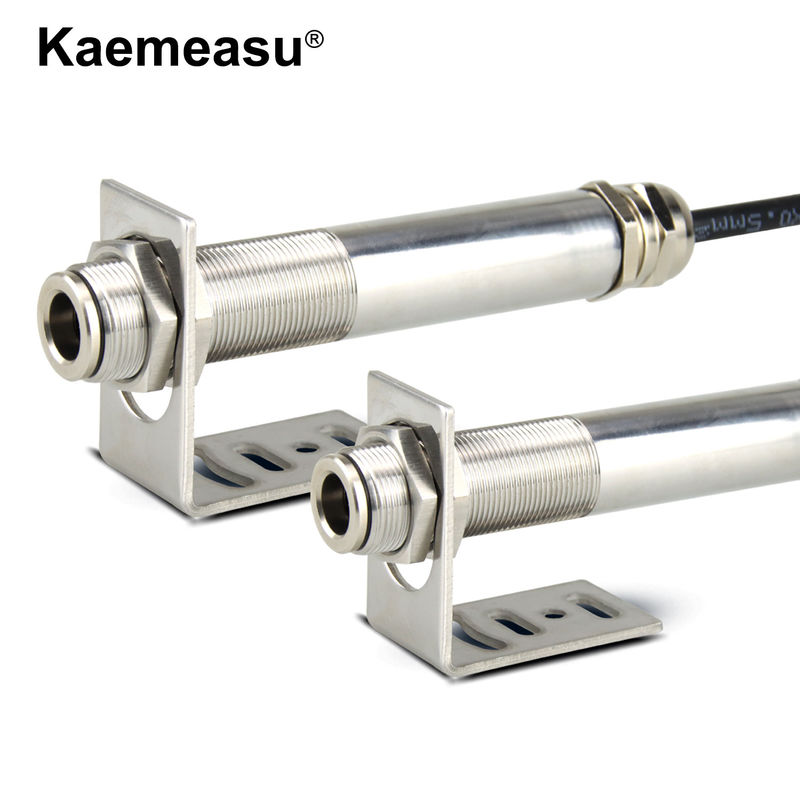 Kaemeasu 4 ~ 20 mA Transmisor de acero inoxidable Sensor de temperatura infrarroja sin contacto -20 ~ 600 °C