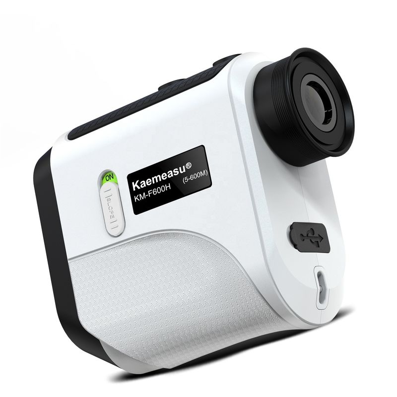 2024 nuevo estilo Telescopio medidor de distancia Golf portátil medidor de distancia láser Mini Laser medidor de distancia con pendiente