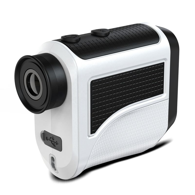 2024 nuevo estilo Telescopio medidor de distancia Golf portátil medidor de distancia láser Mini Laser medidor de distancia con pendiente