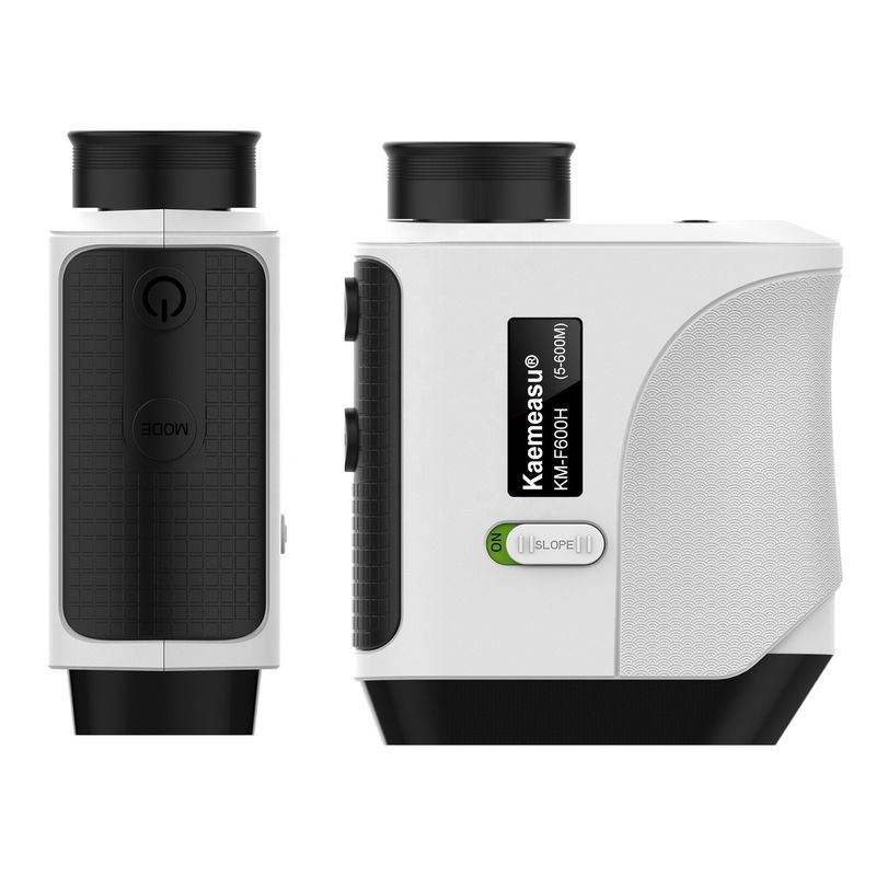 2024 nuevo estilo Telescopio medidor de distancia Golf portátil medidor de distancia láser Mini Laser medidor de distancia con pendiente
