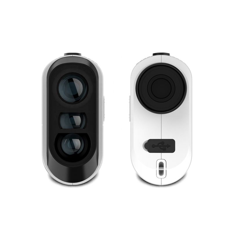 2024 nuevo estilo Telescopio medidor de distancia Golf portátil medidor de distancia láser Mini Laser medidor de distancia con pendiente