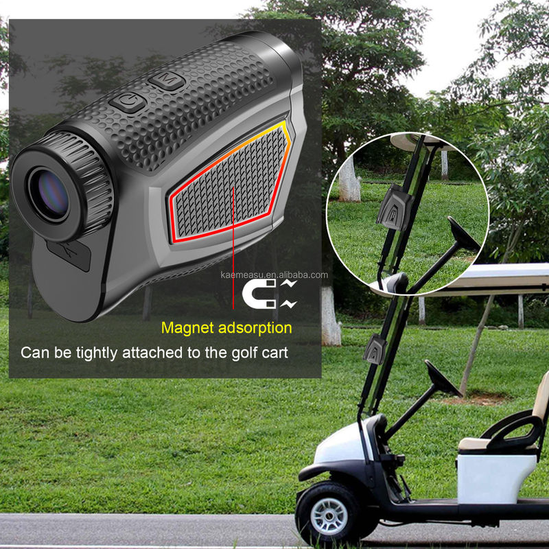 Kaemeasu Múltifunción Laser Distance Meter Telescopio Golf Laser Rangefinder de caza Regla electrónica con adsorción magnética