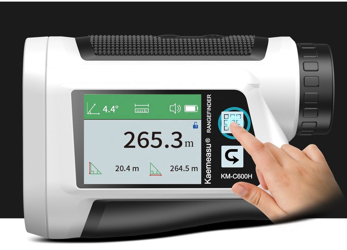 600m Oem pantalla táctil digital de golf medidor de distancia láser medidor de distancia láser medidor de distancia láser medidores de distancia láser