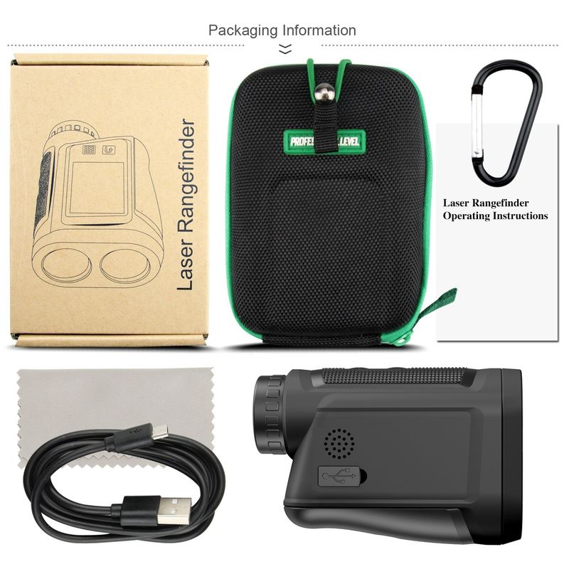Venta caliente Medidor de distancia láser Oem Medidor de distancia de pantalla Finderr Golf Medidor de distancia láser Medidor de distancia para la caza