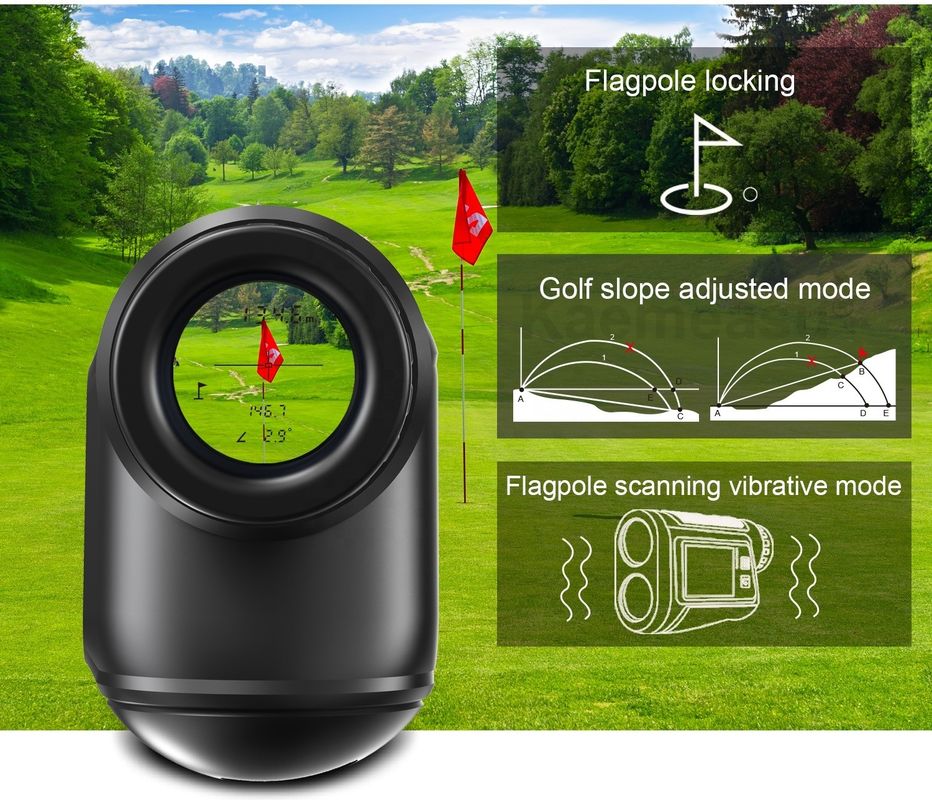 Venta caliente Medidor de distancia láser Oem Medidor de distancia de pantalla Finderr Golf Medidor de distancia láser Medidor de distancia para la caza