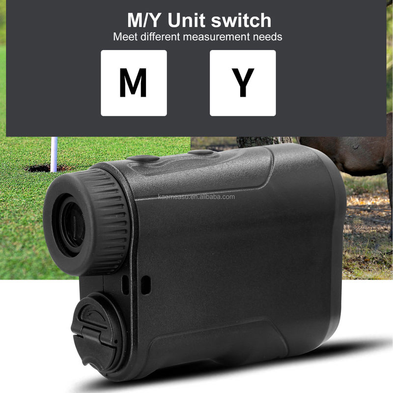 Alta Precisión Golf portátil al aire libre Laser Rangefinder Diástimetro de deportes al aire libre Telescopio electrónico para la caza