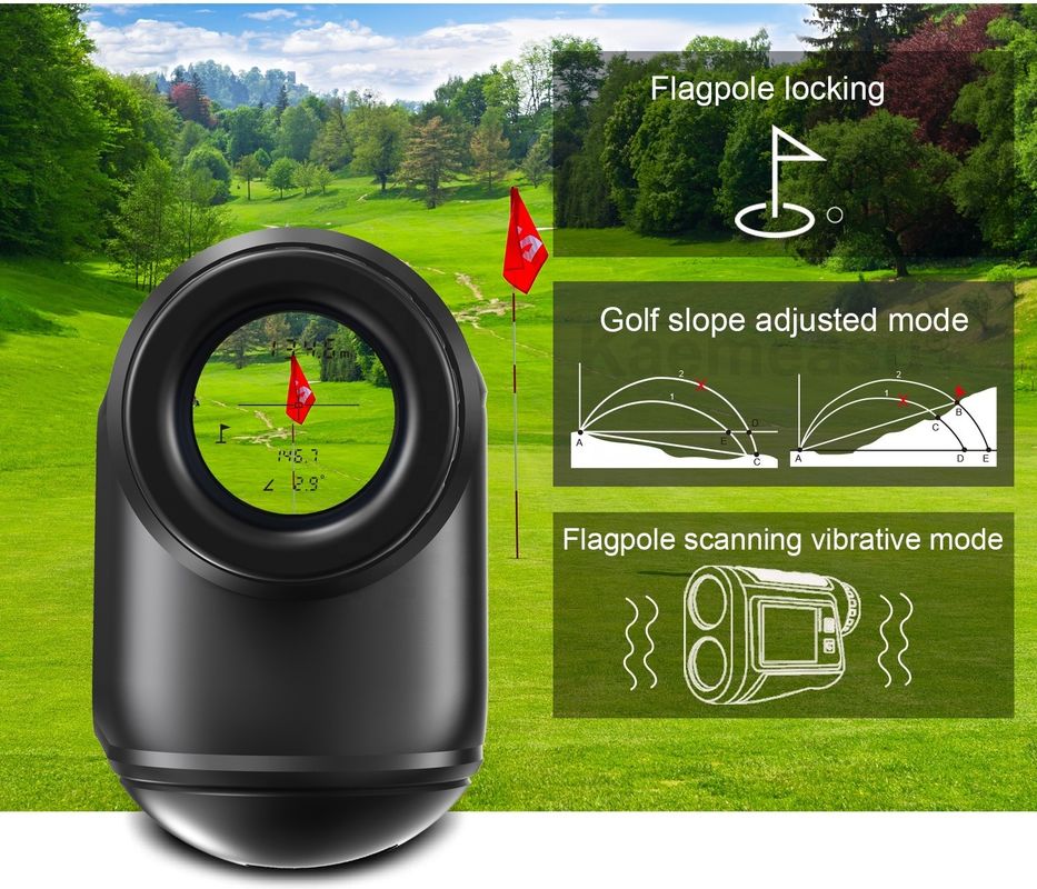 Medidor de distancia con láser mini Golf Laser Rangefinder telescopio de búsqueda de caza dispositivo de medición con láser 600m