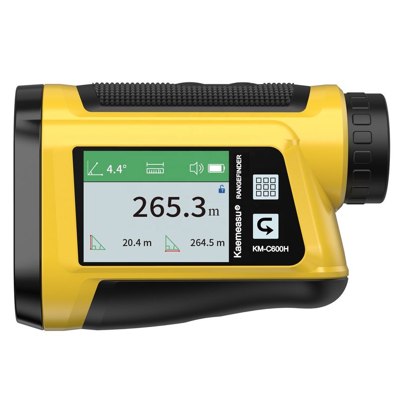 Pantallas táctiles digitales de golf Laser Rangefinder Range Finderr Golf Laser Rangefinder Rangefinder para la caza
