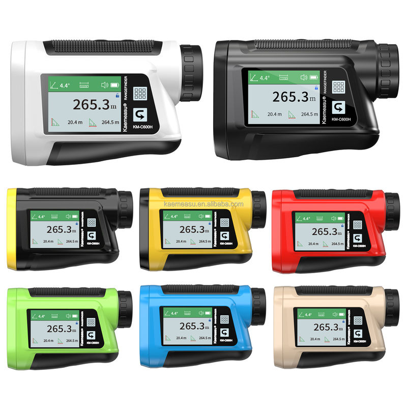Pantallas táctiles digitales de golf Laser Rangefinder Range Finderr Golf Laser Rangefinder Rangefinder para la caza