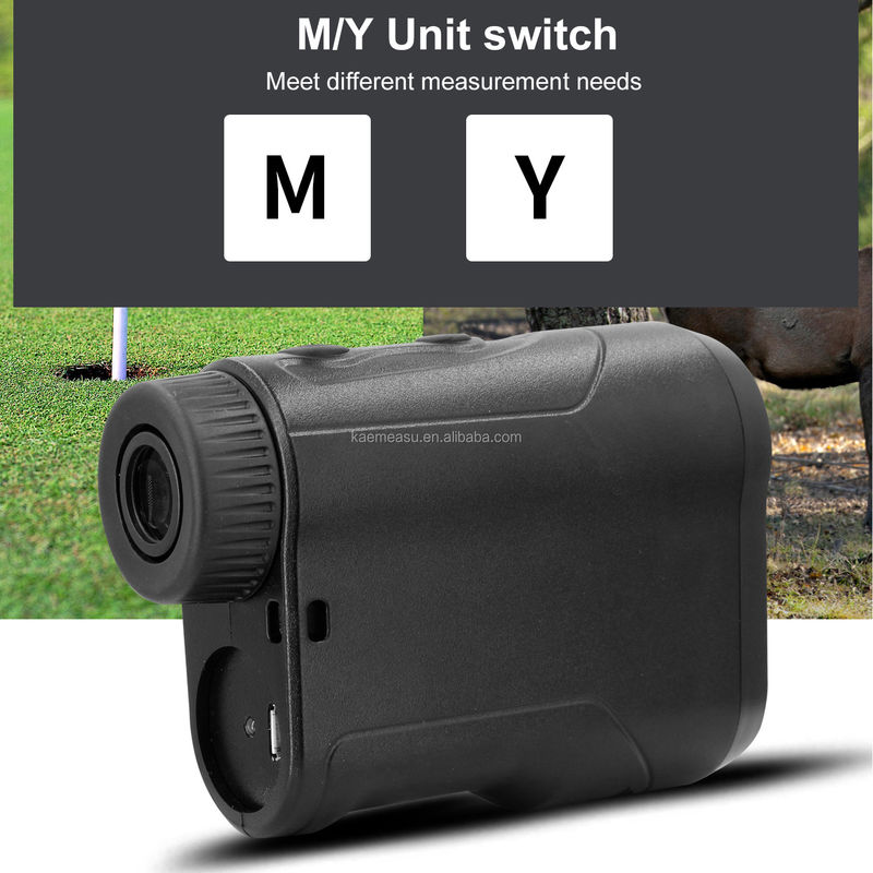 Telescopio Término láser Término láser portátil de carga USB Término láser de distancia monocular Golf Término de caza de caza 600M/656Yd