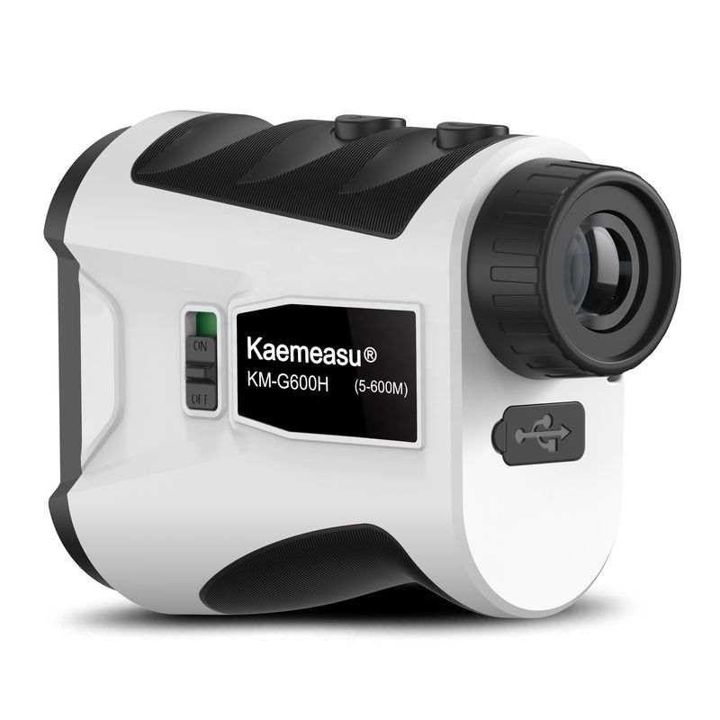 Golf digital Telador láser medidor de distancia Instrumentos ópticos Telescopio de caza Telador láser medidor de distancia 1000m Con sacudida y función magnética