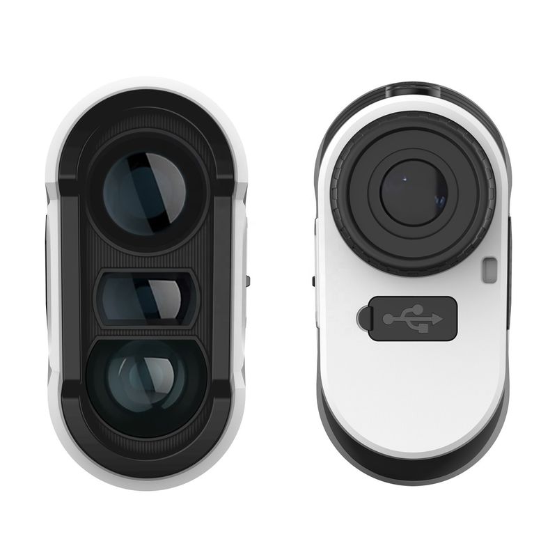 Golf digital Telador láser medidor de distancia Instrumentos ópticos Telescopio de caza Telador láser medidor de distancia 1000m Con sacudida y función magnética