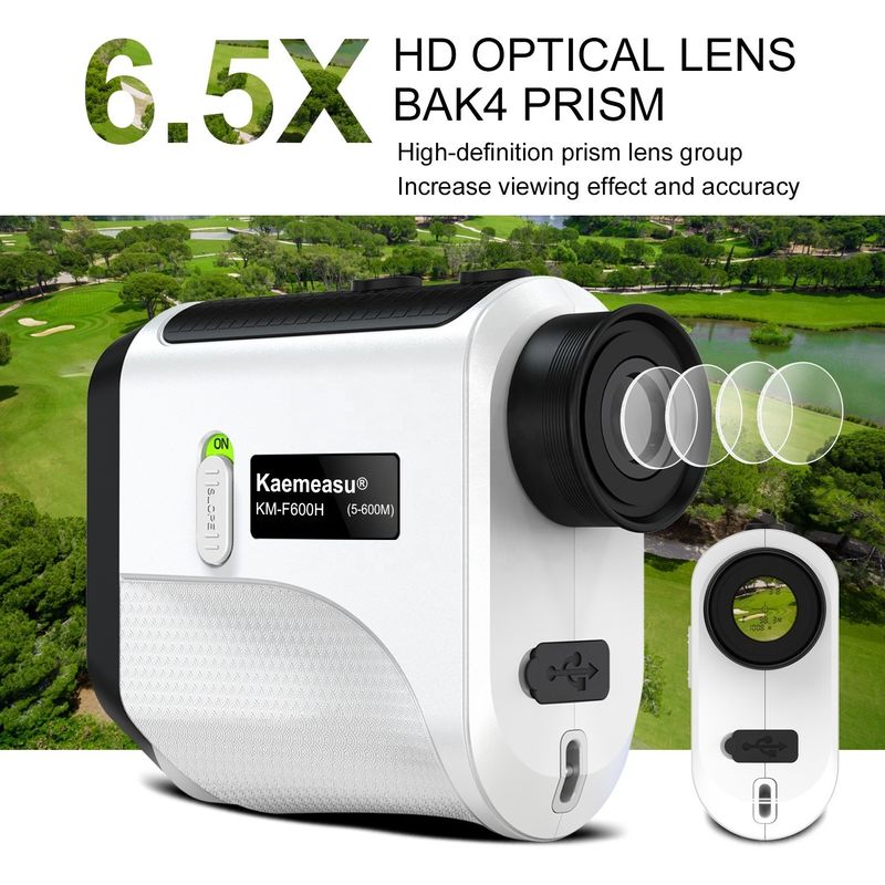 Telescopio deportivo al aire libre Golf medidor de distancia con atracción magnética y longitud de onda láser de 905nm