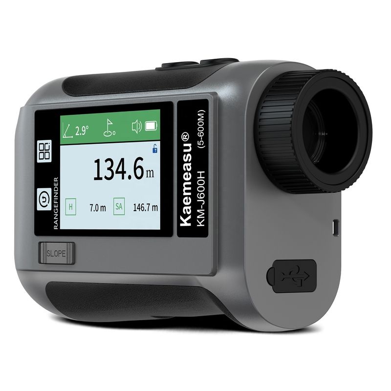 OEM/ODM telémetros láser de voz inteligente Golf con pantalla LCD telescopio deportivo al aire libre 1200m