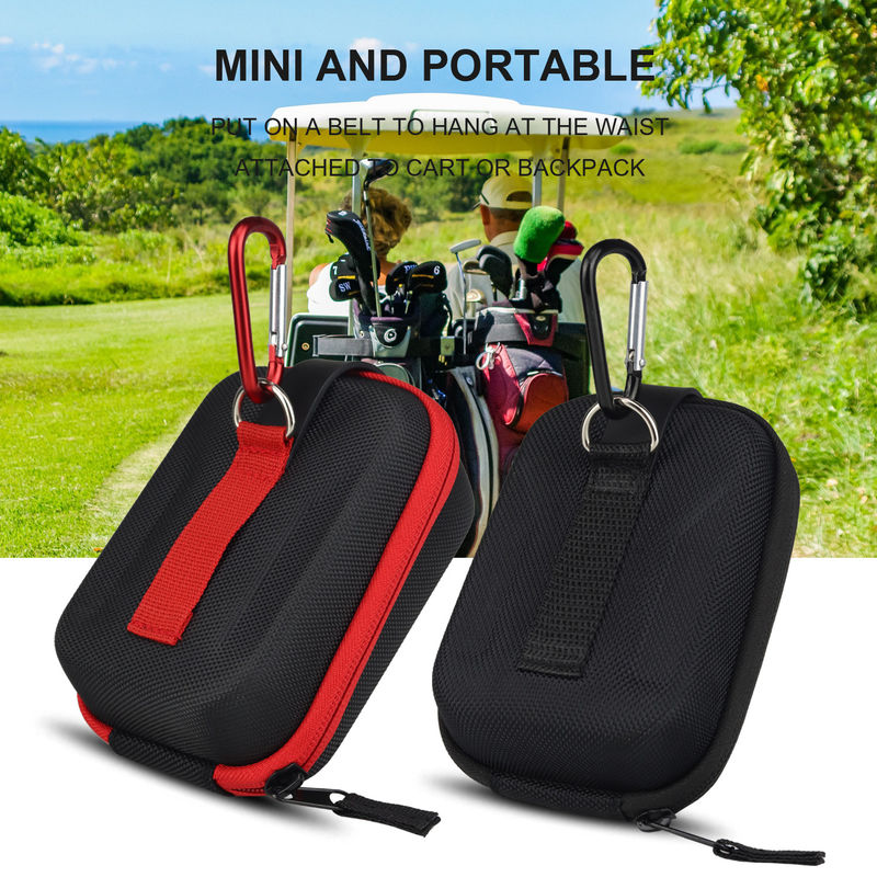Nuevo medidor de distancia portátil Bolso de medidor de distancia de golf Premium con cierre magnético asegurado Accesorios de golf a prueba de agua