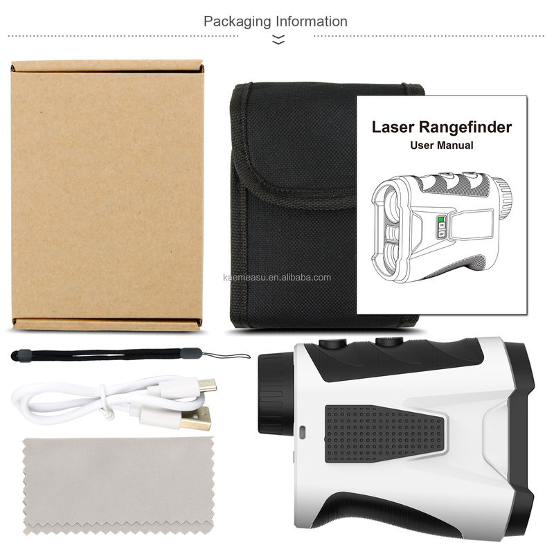 1000m Laser Rangefinder Golfing Telescopio de caza Laser Rangefinder China Laser Rangefinder Medidor de larga distancia