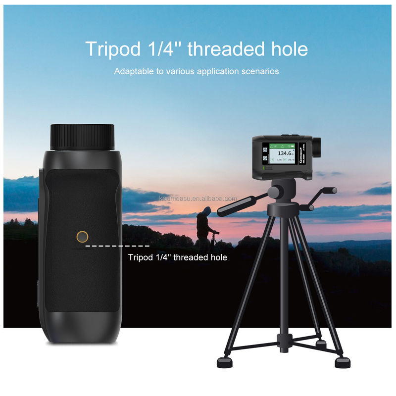 1500m Telescopio monocular de búsqueda de distancia de caza Telescopio de búsqueda de distancia de golf Medidor de distancia láser Medidor de distancia de golf Medidores de distancia de golf
