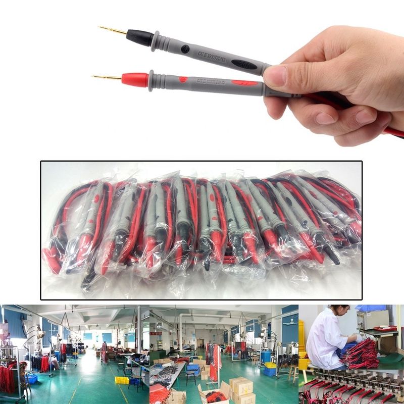 Fabrica de pluma digital de sonda de prueba de cable de plomo 1000v 20a Tester de cable de plomo de sonda de cable de plomo