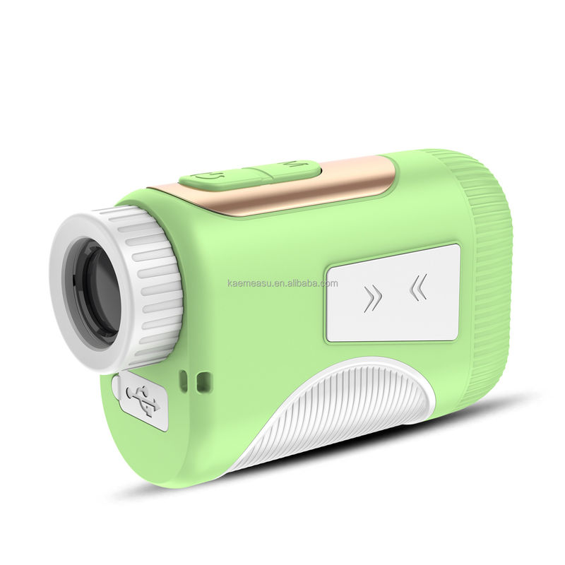 600m Mini Golf Medidores de distancia Mujeres Niños Deporte al aire libre Laser Range Finder Disparar Telescopio de caza Golf Medidores de distancia láser