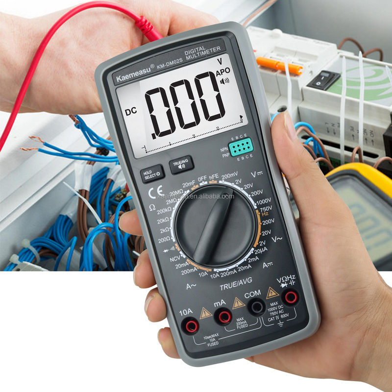 Reporte de voz inteligente Multimétricos NCV 1000V Equipos profesionales de laboratorio Automotriz medidor universal