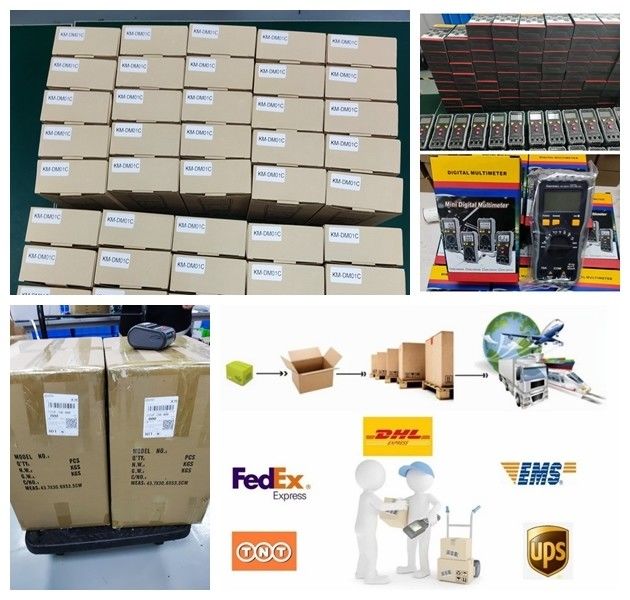 OEM ODM Multimétricos digitales contra quemaduras Clamp meter ture rms diodo de batería hFE tester detector de voltaje multiméter para la venta