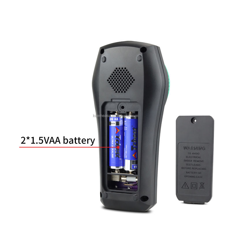 Auto Range Voltage Meters NCV TRMS Diodo de prueba de corriente de resistencia de prueba de abrazaderas Multimetro multimetros digitales inteligentes