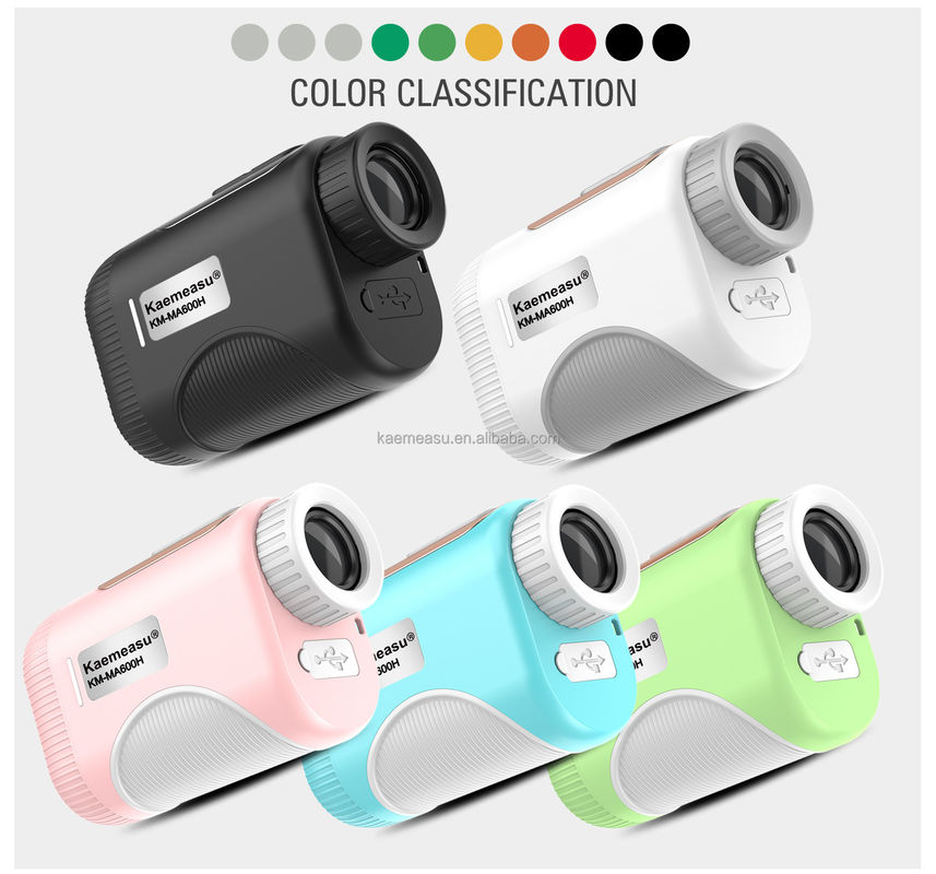 1200m Mini Golf Medidores de distancia Mujeres Niños Deporte al aire libre Laser Range Finder Disparar Telescopio de caza Golf Medidores de distancia láser