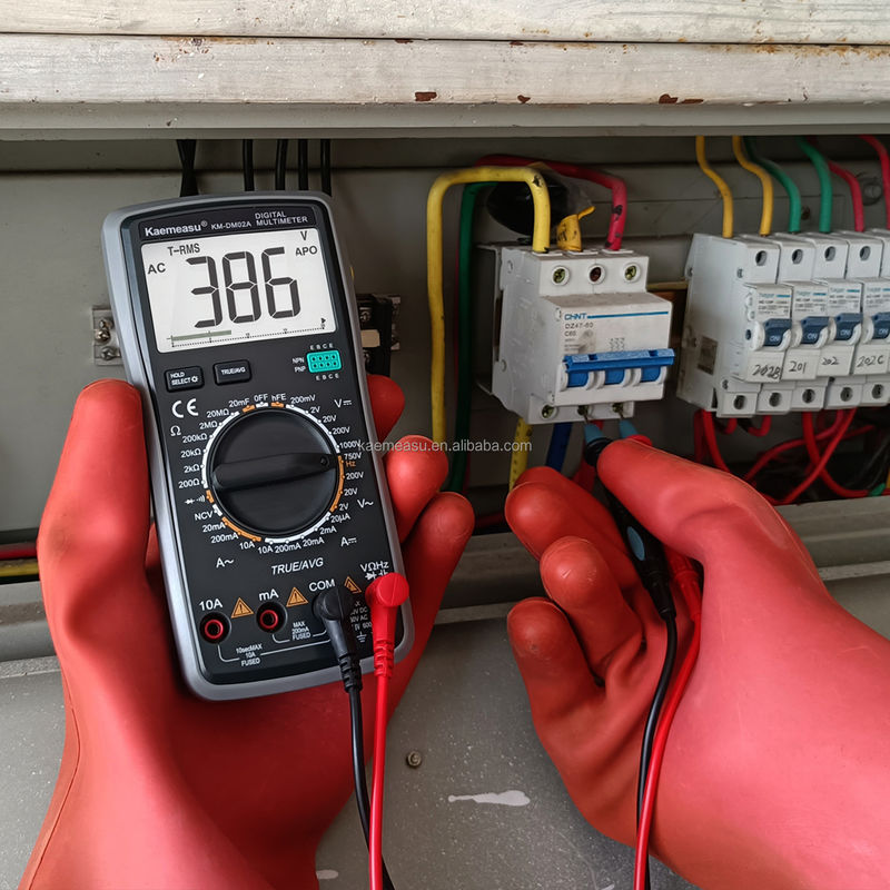 1000V Medidores de tensión Multimetro Electricianos profesionales Dattery Medidor de tensión Tester de resistencia Multimetro digital inteligente