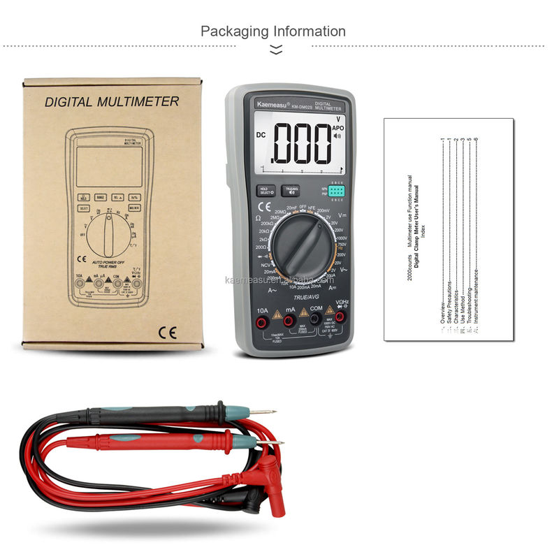 Multimetro Osciloscopio Multimetros profesionales digitales La solución perfecta para medir la capacidad y la resistencia
