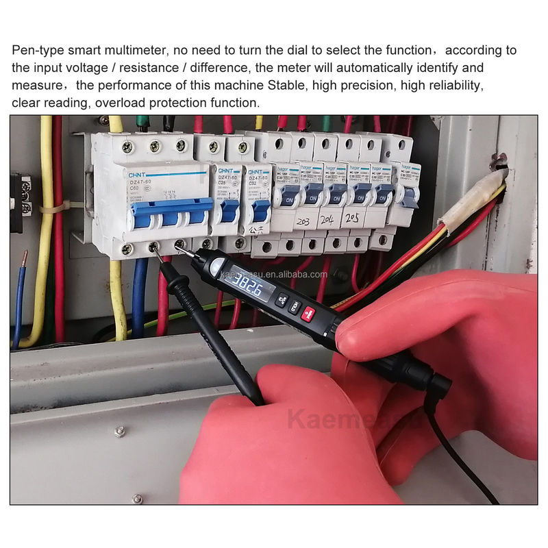 Fabrica de OEM Direct Pen Multiméter digital verdadero Rms Medidor digital sin contacto Detección de voltaje Multiméter Tester