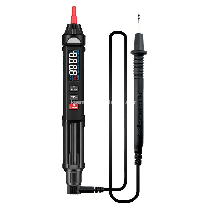 Kaemeasu Mini Pen Digital Multimeter NCV Secuencia de detección de voltaje sin contacto Multiméter Tester Pen Meter
