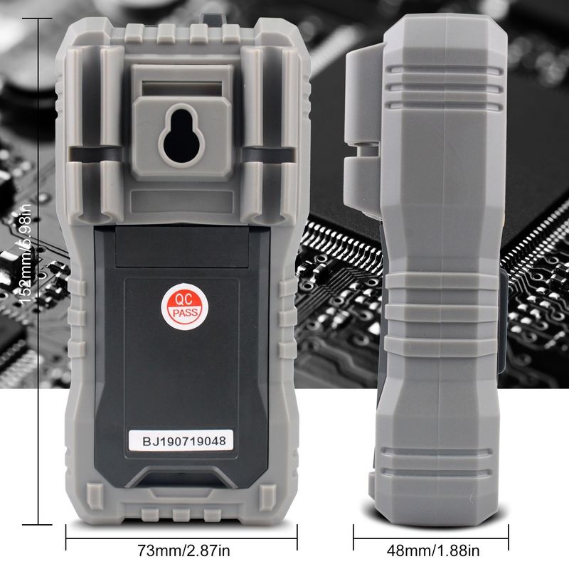 Mini Multiméter inteligente de precisión CC/AC Ncv Ohm Hz Tester de verdadero rms Electrician Multiméter digital