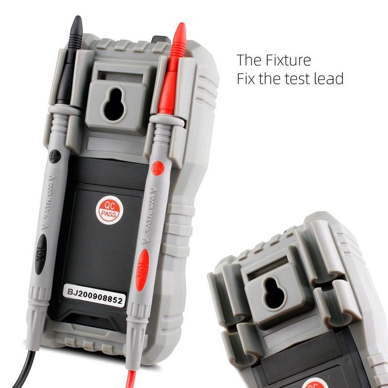 Mini Multiméter inteligente de precisión CC/AC Ncv Ohm Hz Tester de verdadero rms Electrician Multiméter digital