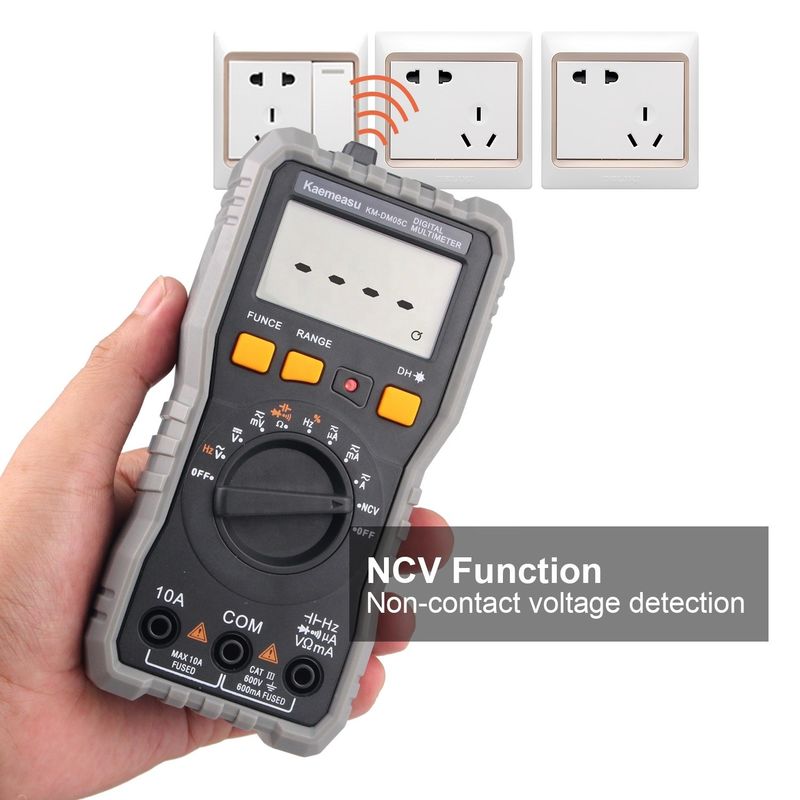 Multimetro digital de bolsillo multifunción eléctrico medidor universal de alta precisión DC/AC NCV True RMS Multimeters Tester