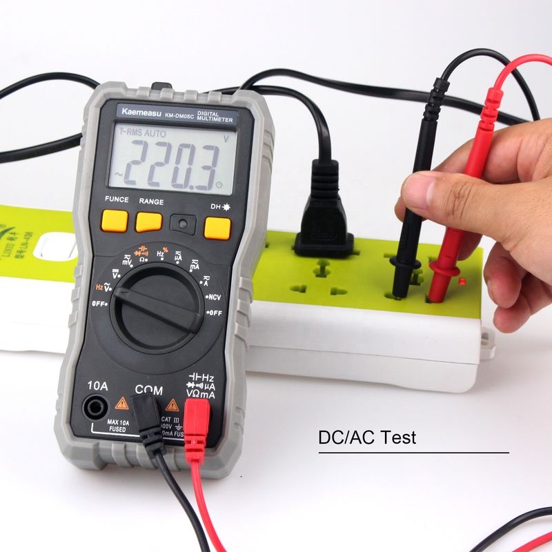 Multimetro digital de bolsillo multifunción eléctrico medidor universal de alta precisión DC/AC NCV True RMS Multimeters Tester