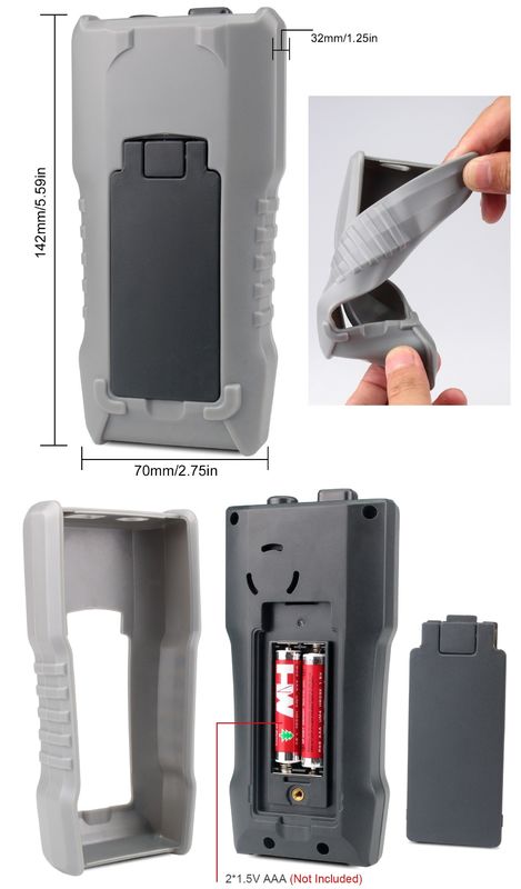 Venta caliente Anticombustión Multitester Tester de resistencia de voltaje Auto Rangeing Profesional Industrial Multimétricos digitales precio