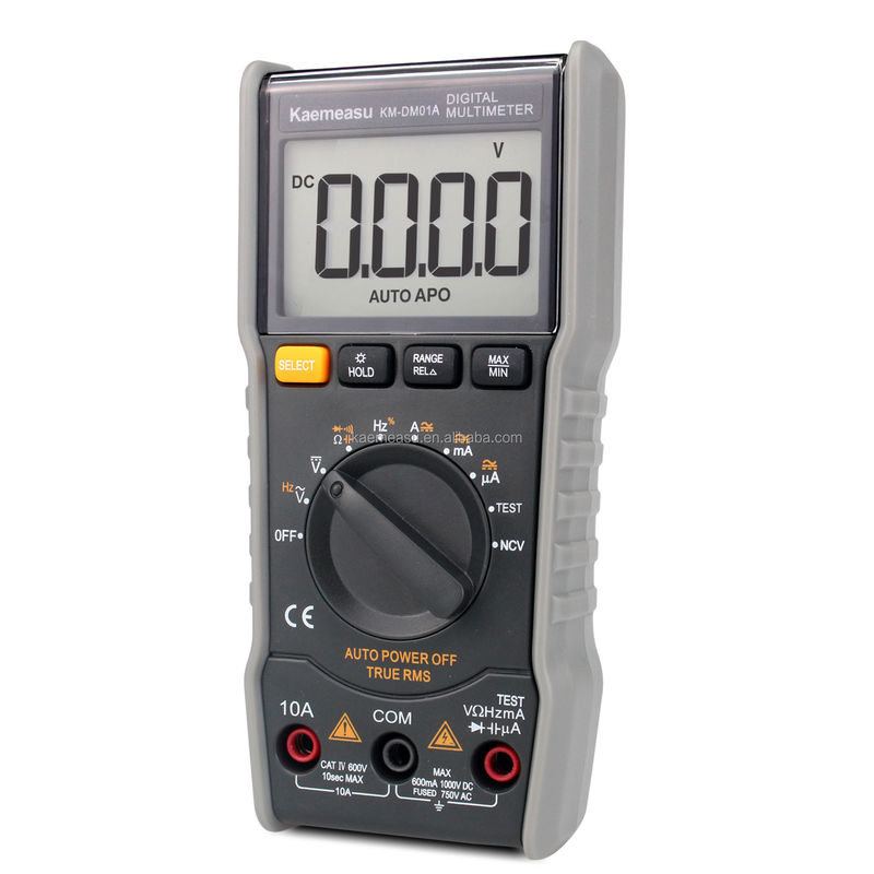 6000 Cuentas DC/AC Resistencia de la capacitancia NCV T-RMS Cable en vivo/Null cable Medición digital multiméter