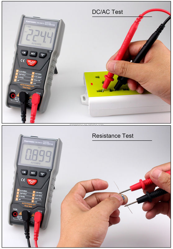 Venta en caliente Eléctrico Multi Tester Mini Portátil Smart Auto Range Multimetro digital Precio