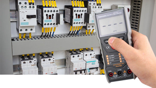 Multimétricos de rango automático 3 de 5/6 dígitos DC/AC Multimétrico digital True-rms con Ncv Multimeter Tester