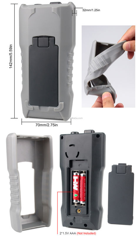 Multimétricos de rango automático 3 de 5/6 dígitos DC/AC Multimétrico digital True-rms con Ncv Multimeter Tester