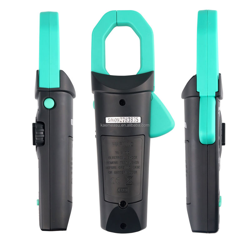 903 Clamp Meter 6000 Cuenta Auto Rnage Multimeter AC DC Tester de tensión Continuidad Buzzer 1000v Multimetros