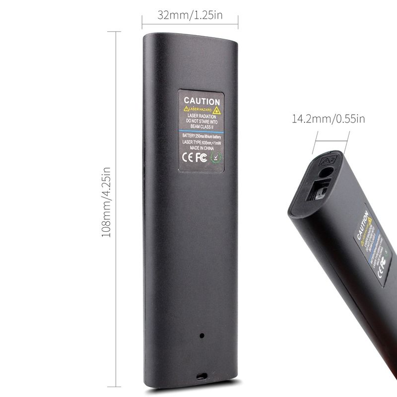 40m Mini portátil USB recargable láser medidor de distancia de alta precisión infrarrojo regla electrónica láser medidor de distancia