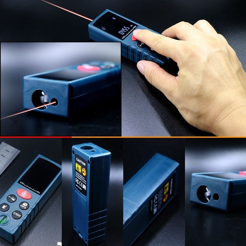OEM ODM Mini Medidor de distancia láser portátil Herramientas de medición de distancia láser electrónica regla digital medidor de distancia láser para la venta