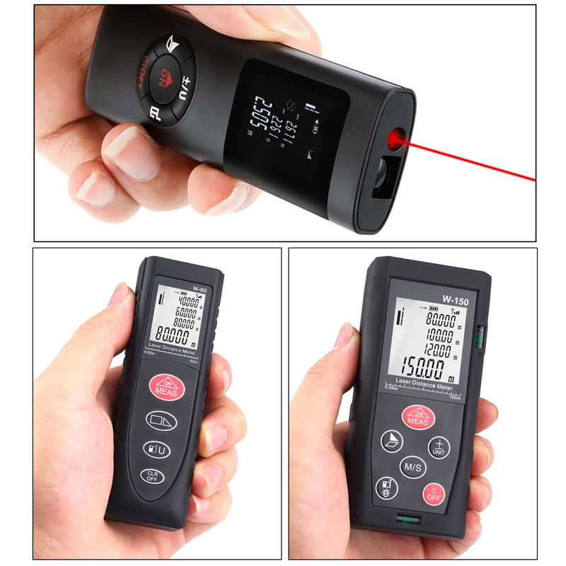 40m 100m OEM ODM Mini portátil medidor de distancia digital de láser infrarrojo Medidores de distancia de láser eléctricos